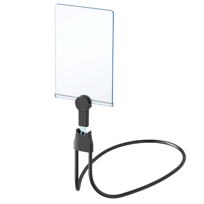 Hands-free anti-blue 2x magnifier