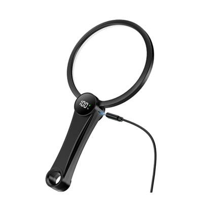 3X/5X/8X Led magnifier with digital display